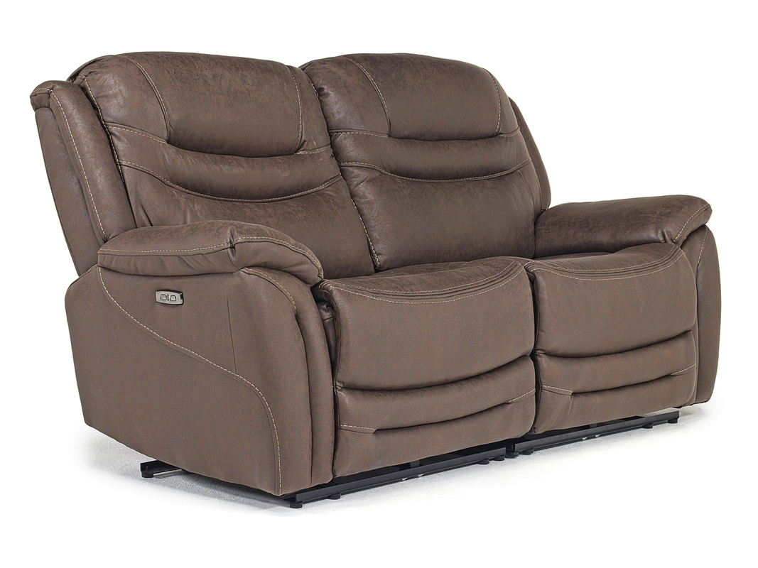 Splash 2 Power Loveseat in Brown Mor Furniture