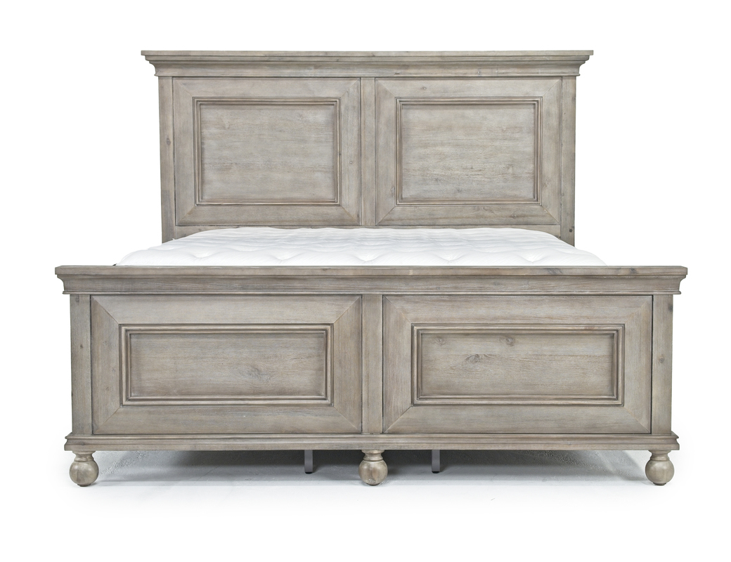 Summer House Panel Bed, Dresser, Mirror & Nightstand in Fieldstone, Queen