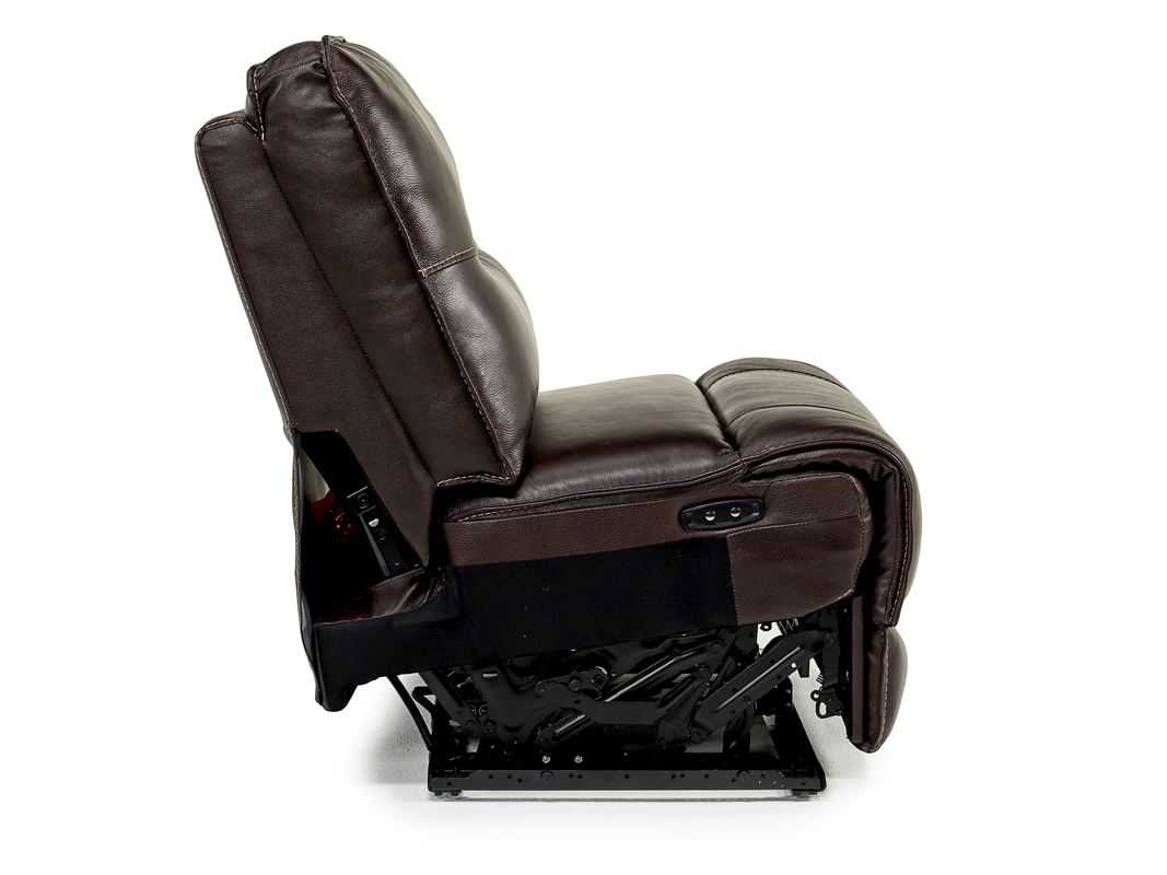 Karuse leather hot sale power recliner