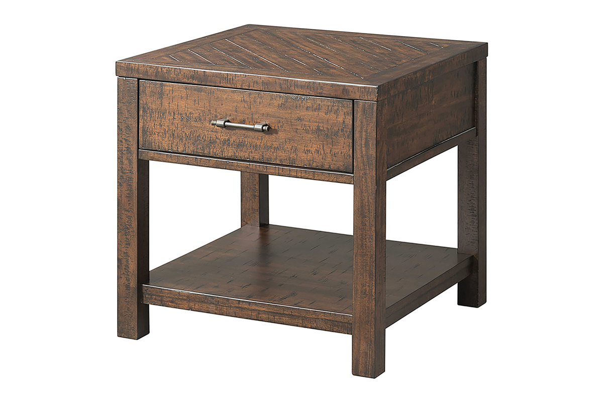 Dex End Table in Walnut Sofa Tables Living Room