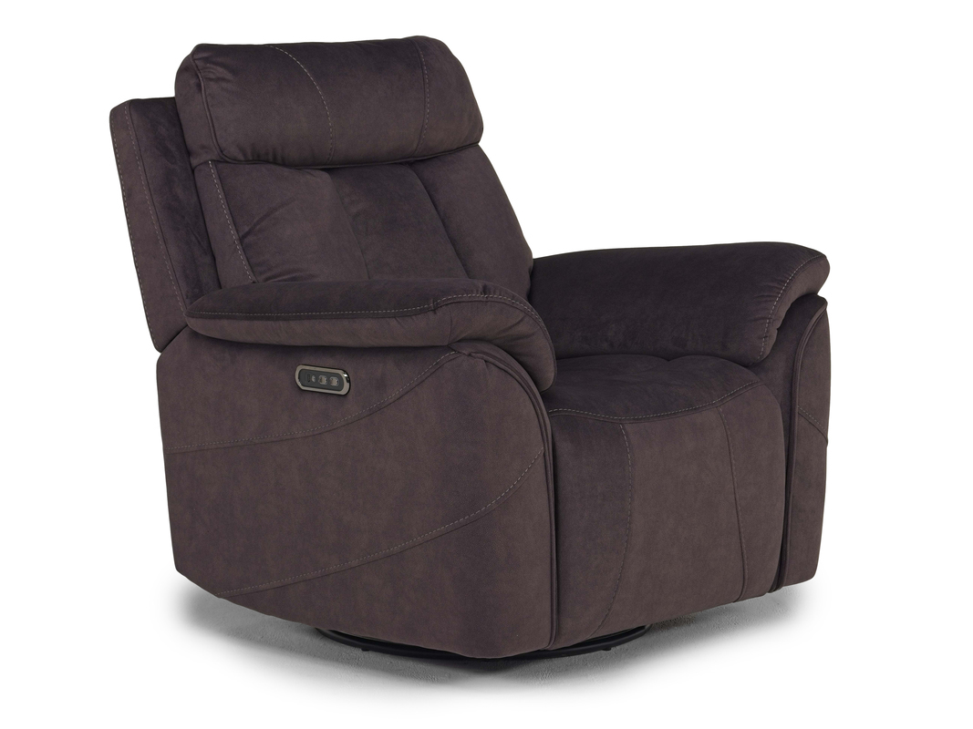 Tate Power Gliding Recliner in Mink Recliners Living Room