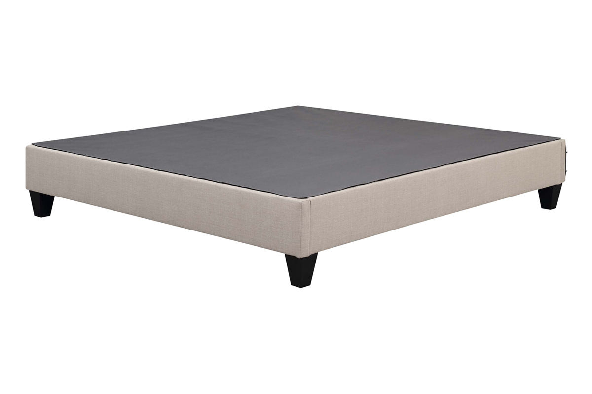 Abby Platform Bed in Natural, Eastern King Beds Bedroom