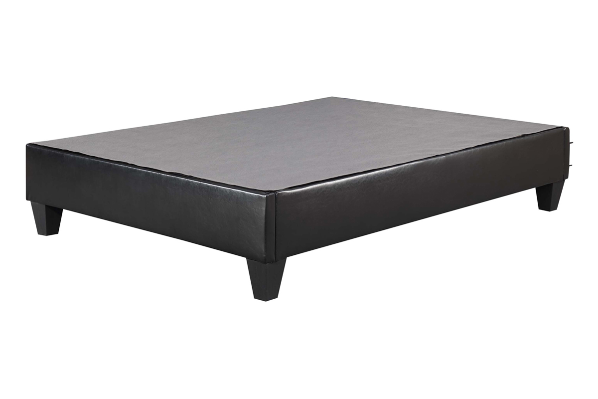 Abby Platform Bed in Black, Full Beds Bedroom