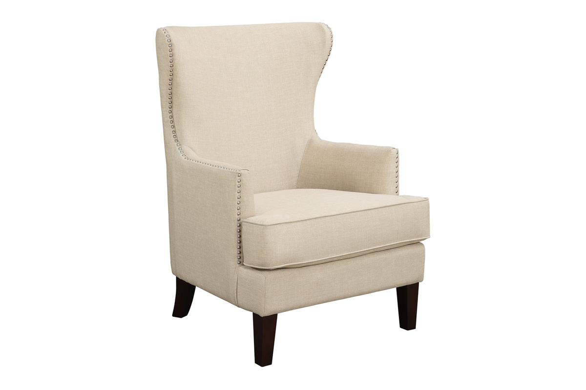 Avery Accent Chair in Natural Chairs Living Room