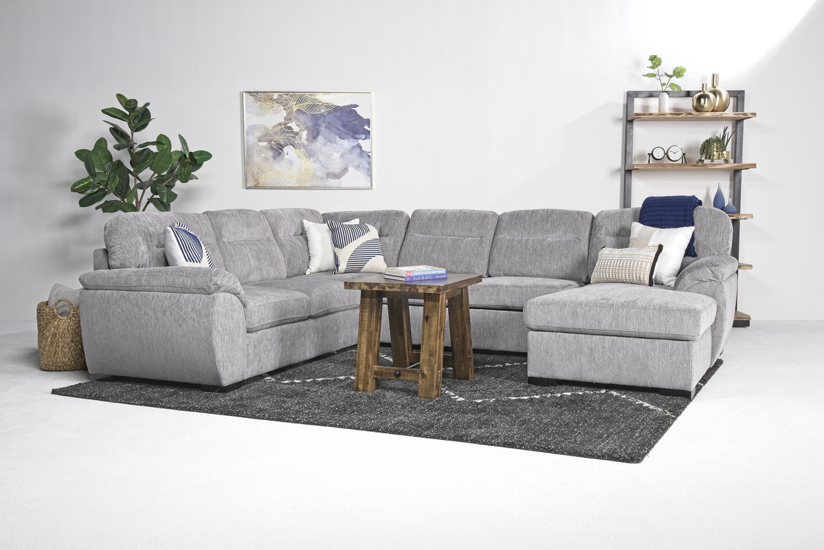 Chaise Sectional Tux Wanda Full Pullout