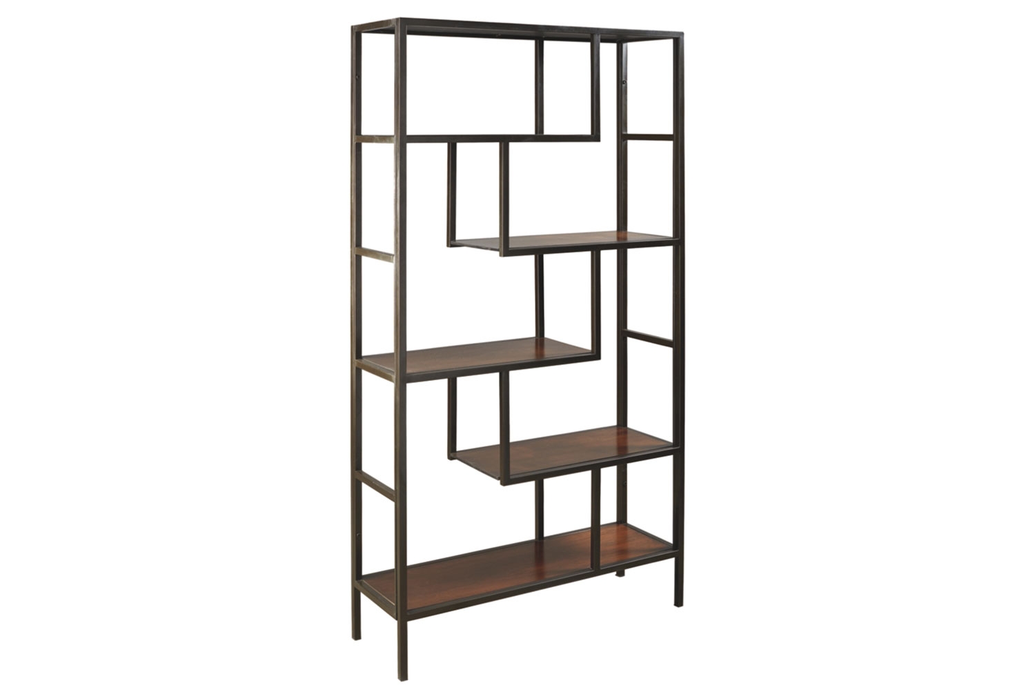 Frankwell Tall Bookcase in Brown Bookcases Office
