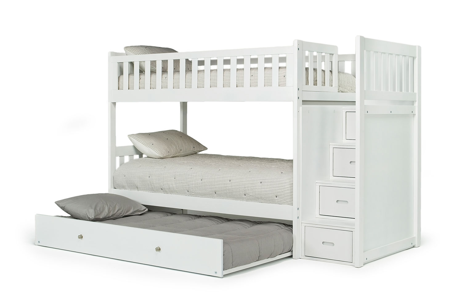 Trundle In White Twin Mor Furniture, Mor Bunk Beds