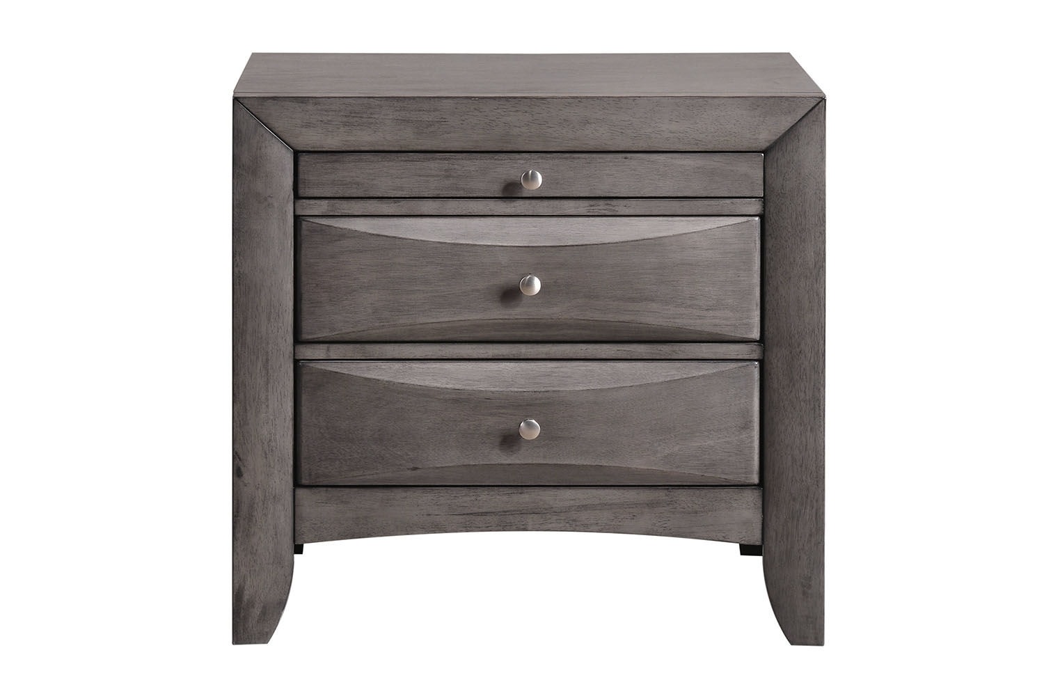 Remi Nightstand in Gray Nightstands Bedroom