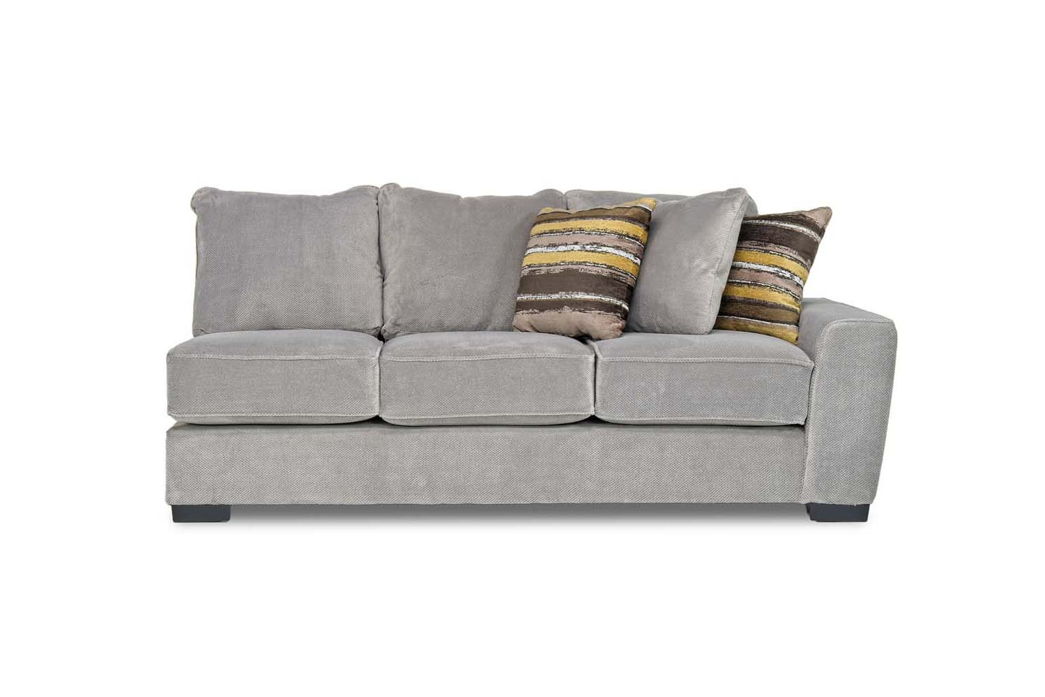 Oracle 1 Arm Sofa in Cooper Platinum, Right Facing Mor Furniture