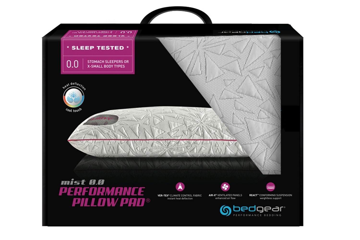 BEDGEAR Mist 0.0 outlets performance pillow